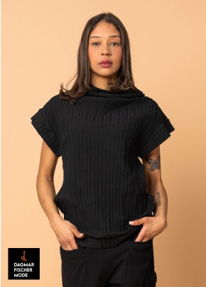 Kurzarm Shirt von SORT AARHUS in black Gr. M