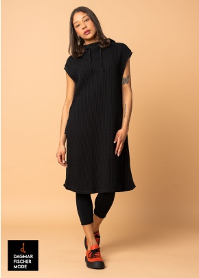 Kleid mit Kapuze von SORT AARHUS in black Gr. M