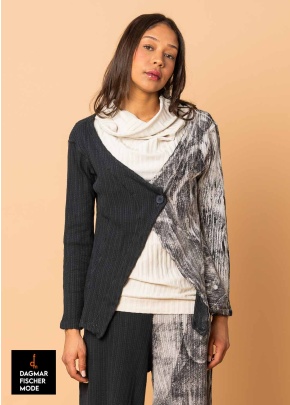 Cardigan von SORT ARRHUS in blackwprint in Gr. M