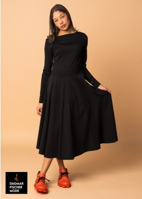 Kleid von SORT AARHUS in black Gr. S
